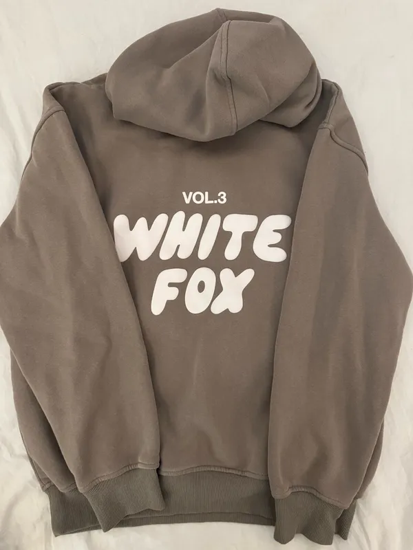 White Fox Boutique Grey Sweat Set - Image 2