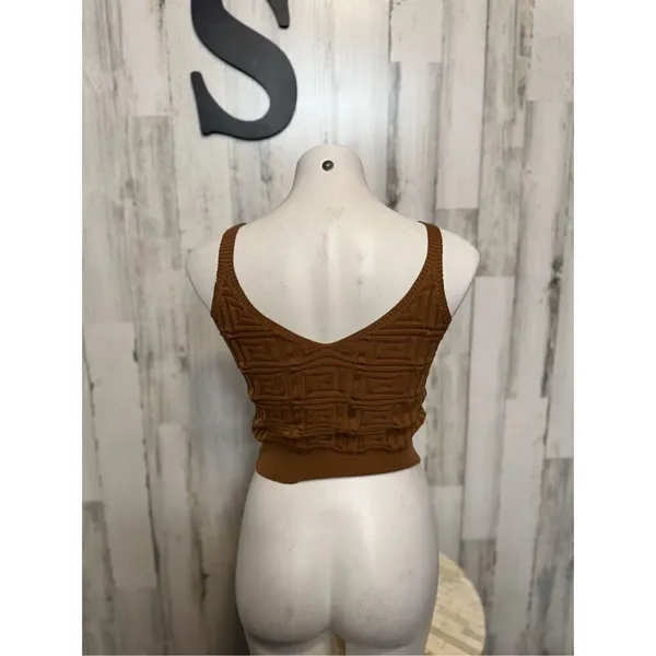 Brown tank top Brown - Image 3