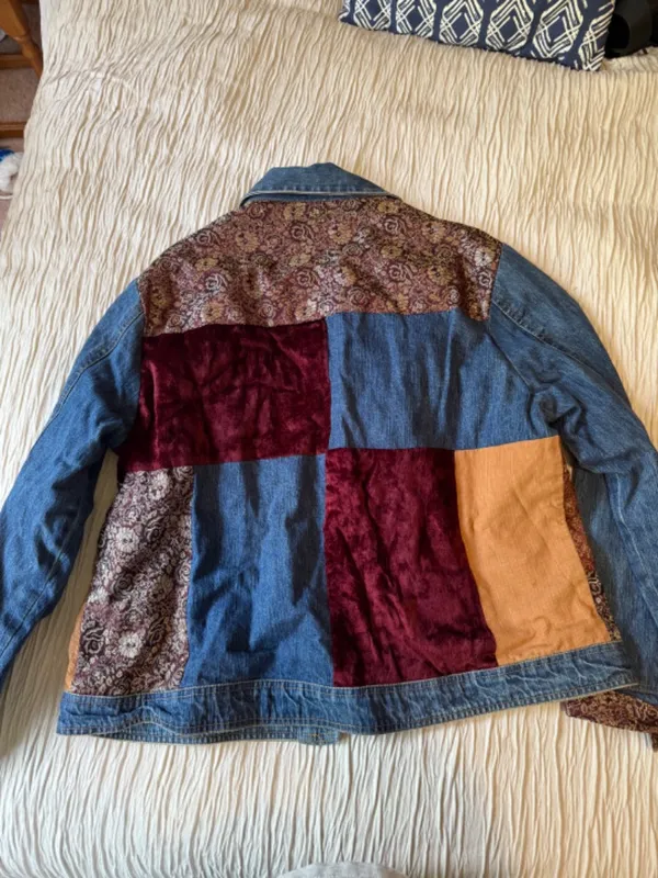 August Max Patchwork Jacket - Image 5