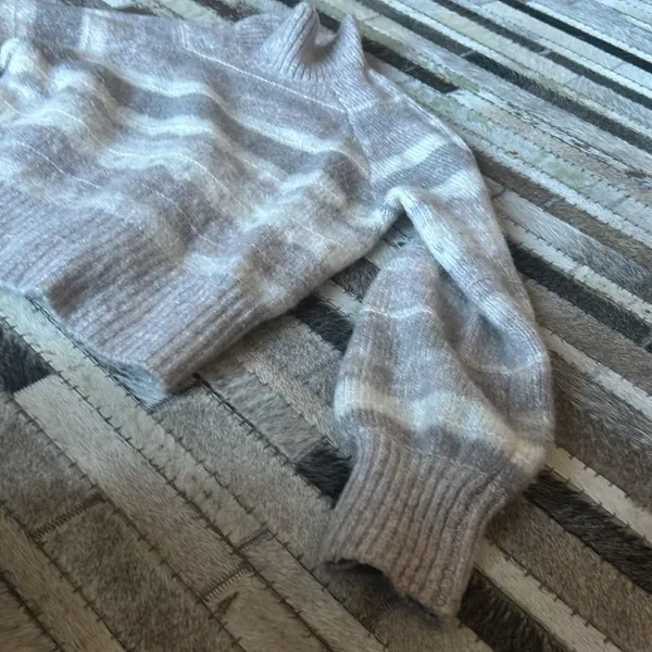 Abercrombie & Fitch‎ Chunky Turtle Neck Sweater Size Small - Image 2