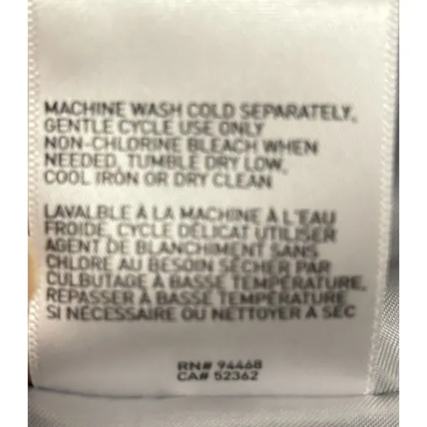 Laundry By Shelli Segal Jacket Black Lightweight Raincoat Pockets See Note Size - Image 12