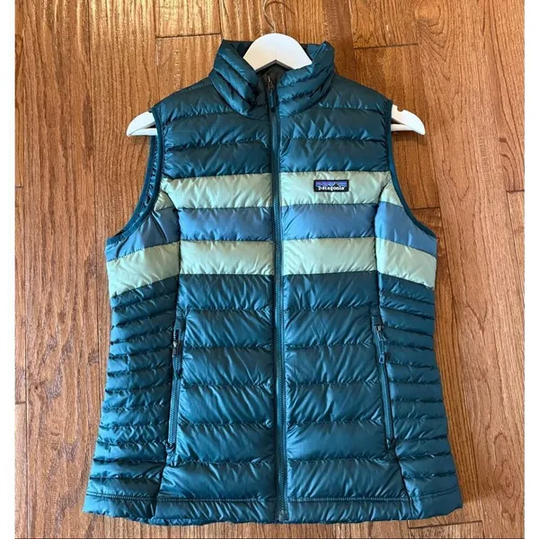 Patagonia NWT down puffer vest borealis green M - Image 8