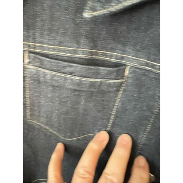 Villager size 18 dark wash denim jacket. - Image 6