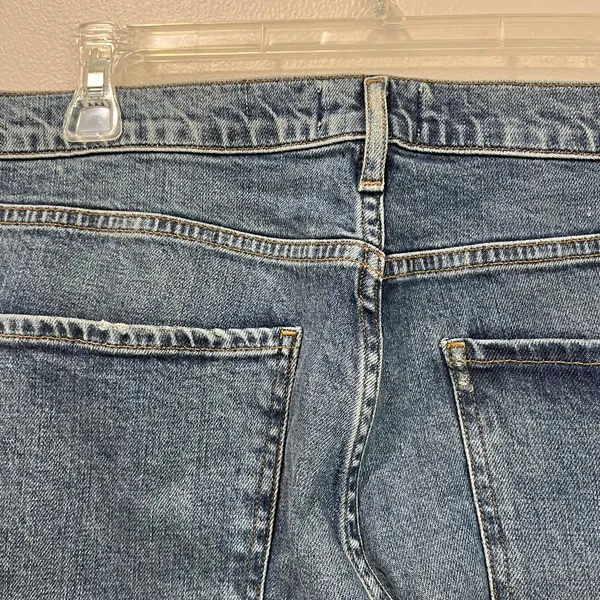 AGOLDE Jeans‎ Toni Mid-Rise Casual Straight Size 31 Blue A133G-3002 - Image 5