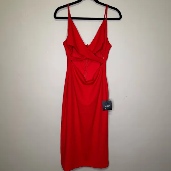 Lulus Cross your heart body con cut out dress - Image 11