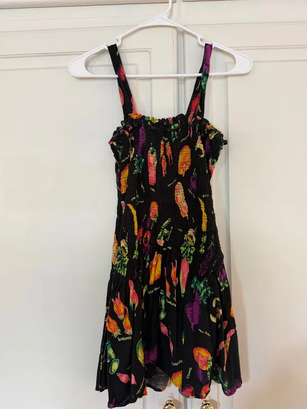 Kimchi blue vegetable Mini dress  - Image 2
