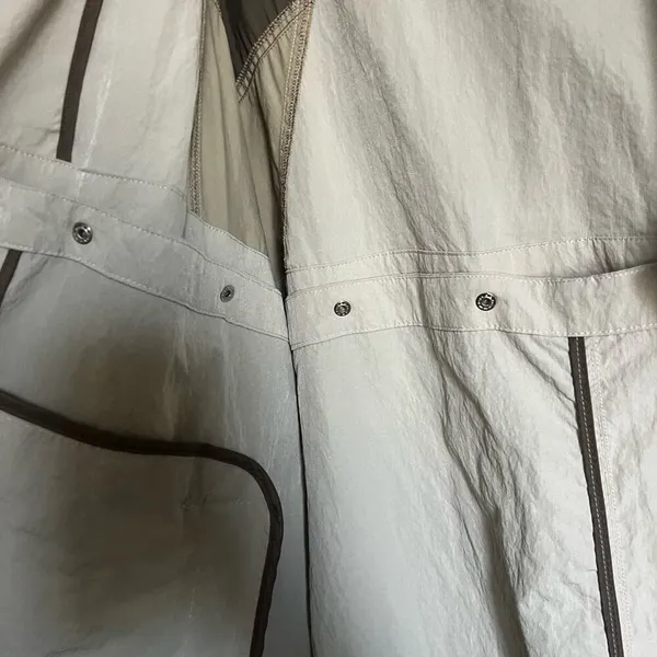 Zara 2 in 1 Parachute Jacket convertible full length coat rain waterproof - Image 15