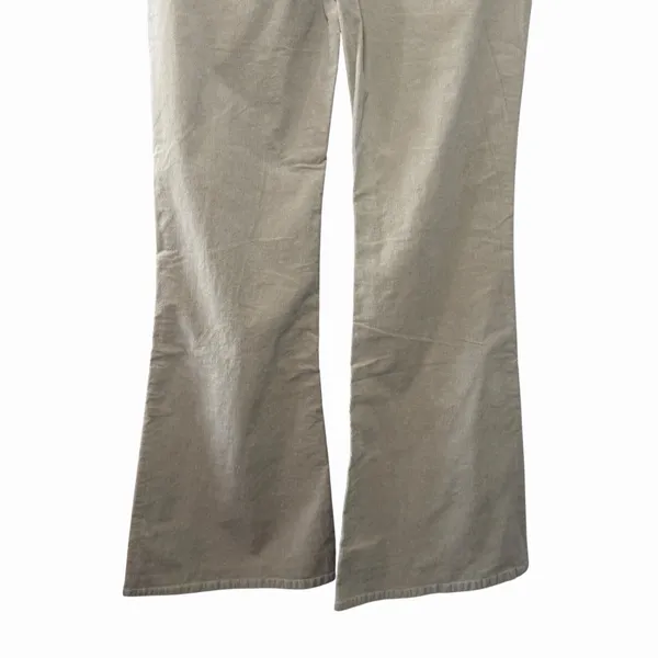 NWT Forever 21 Corduroy Flare Pants‎ Women's Size XL Tan Distressed Y2K Boho - Image 10
