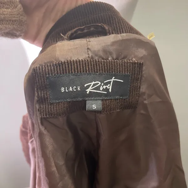 Black Rivet Women's Brown Corduroy A-Line Swing Coat Size Small‎ - Image 5