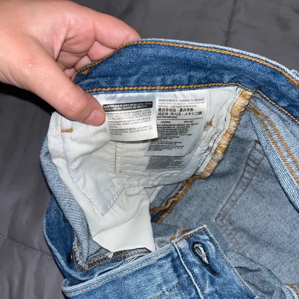 Levi's High-Waisted Denim Shorts - Image 8