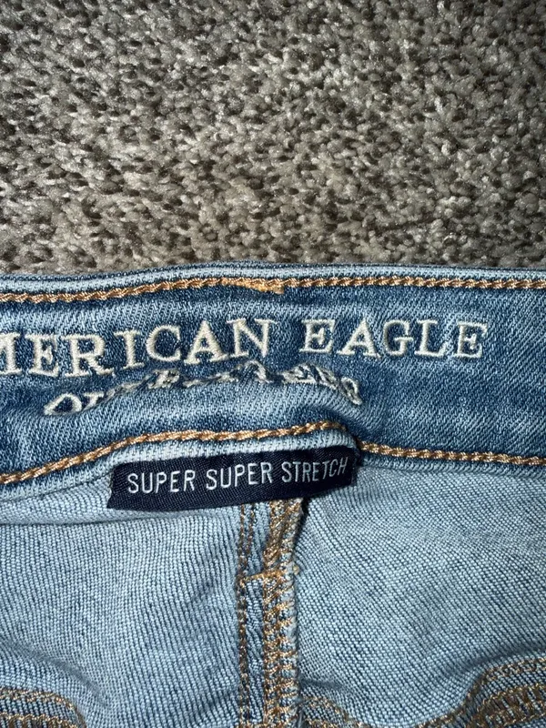 American Eagle Outfitters Super Stretch Distressed Skinny Jeans - Image 2