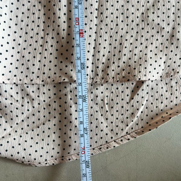 H&M but‎ in work too pink polka dot long sleeves - Image 7
