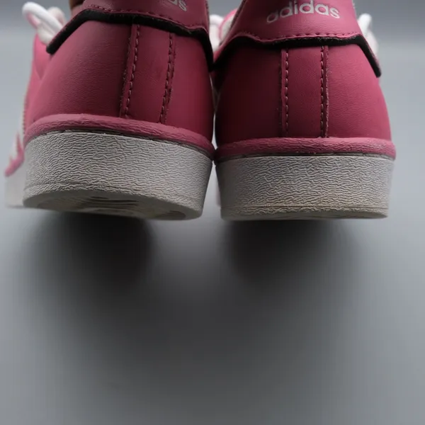 Adidas Superstar Shoes Size 5 Pink White Shell Toe Leather Sneakers IE0863 - Image 6