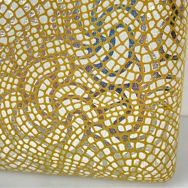 SONDRA ROBERTS Metallic Etched Box Clutch - Image 6