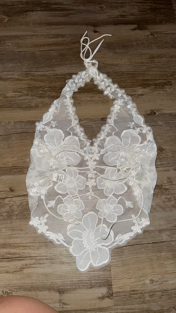 Lace halter top - Image 2