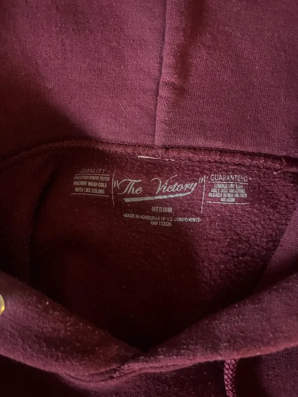 Minnesota Gophers Hoodie Red Size M - Image 3