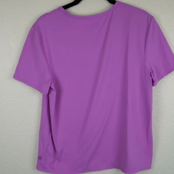Lilly Pulitzer Luxletic Purple Activewear Shirt XS Meryl‎ Nylon - Image 4