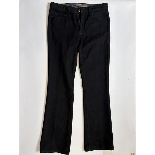 Paige Denim Black Bootcut Jeans Mid Rise 4-Way Stretch Women 29‎ x 31 - Image 3