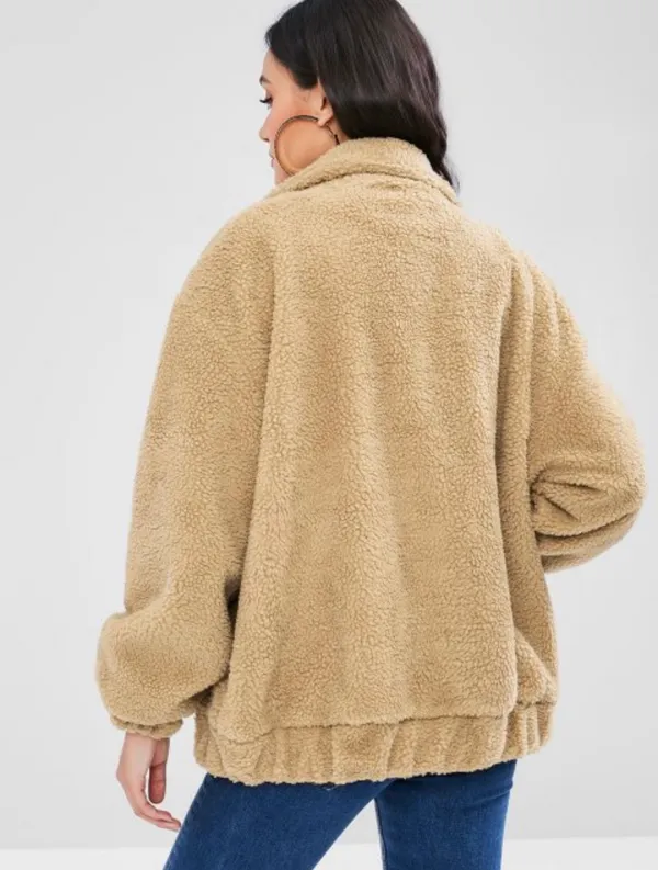 Zaful Teddy Coat - Image 2