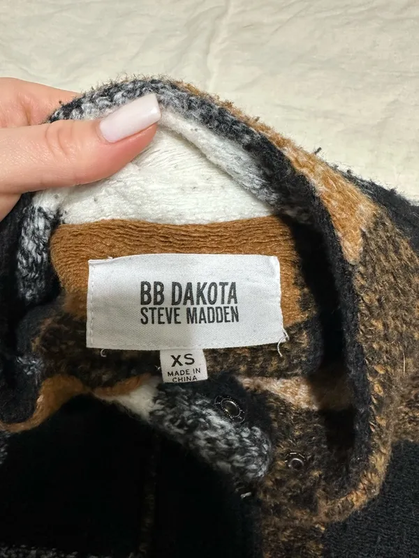 Steve Madden Jacket Brown Size XS - Image 5