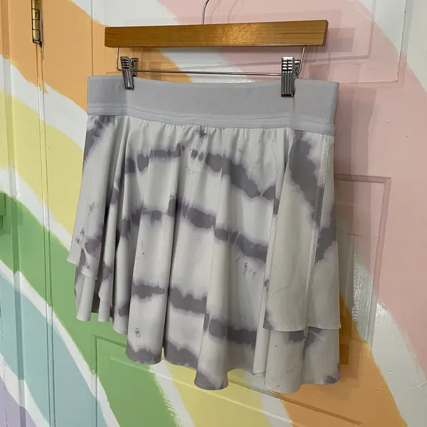Lululemon Court Rival High Rise Skort Purple Tie Dye Skirt w Shorts Sz 12 🧡🎀 - Image 8