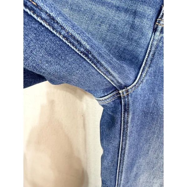 BKE Billie Slim Fit High Rise Trouser Stretch Women's 27x34 Blue Denim Cotton - Image 7