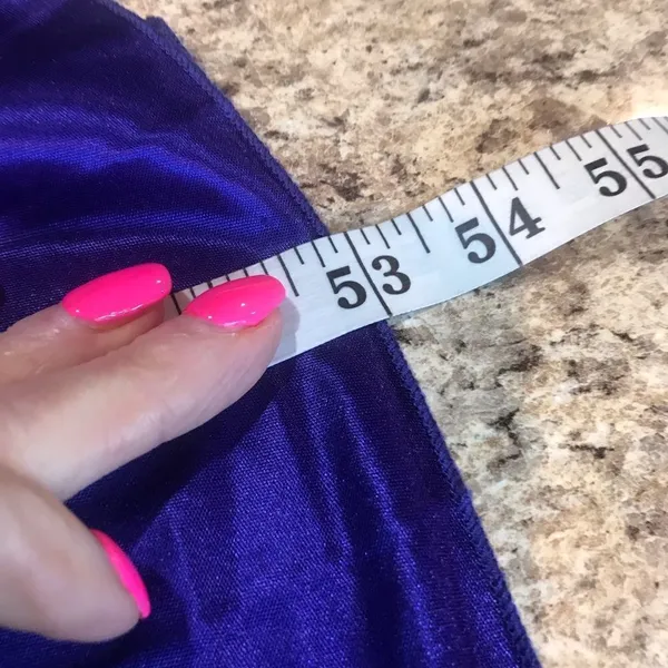 Deb Purple Spaghetti Strap Formal Dress Medium - Image 6