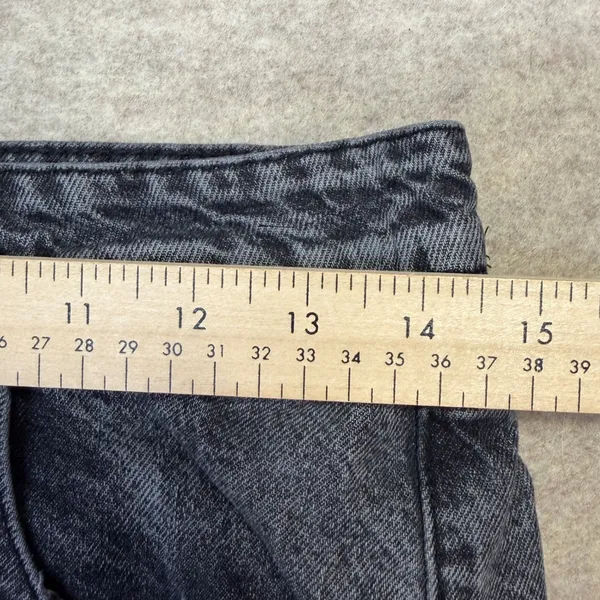 Love Soho Women 4 Gray Acid Wash Y2K Grunge Wide Leg Low Rise Skater Girl Jeans - Image 7