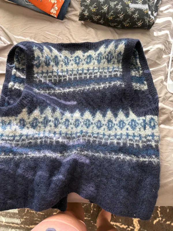 Eddie Bauer Wool Vest Vintage - Image 4