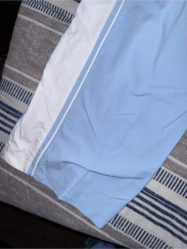 No Boundaries Light Blue & White womens Track Pants - Image 3