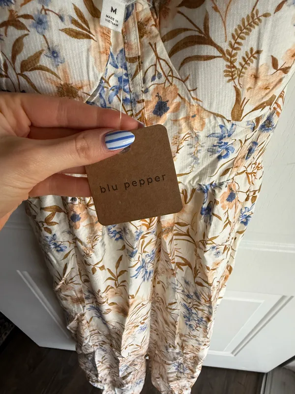 Blu Pepper maxi dress - Image 3