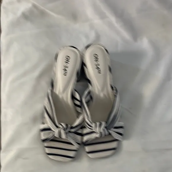 ON 34TH Striped Knot Slide Sandals – Size 6.5 - Image 3