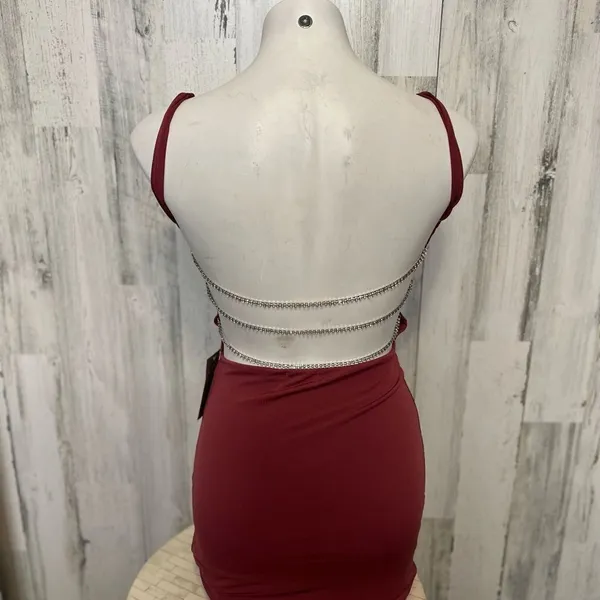 J for justify pink dress backless - Image 3