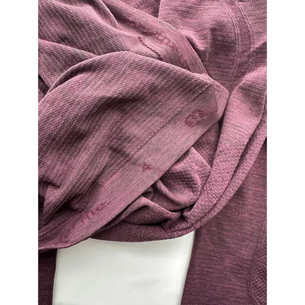 Lululemon Swiftly Tech Long Sleeve Crew Plum Black 4 - Image 6