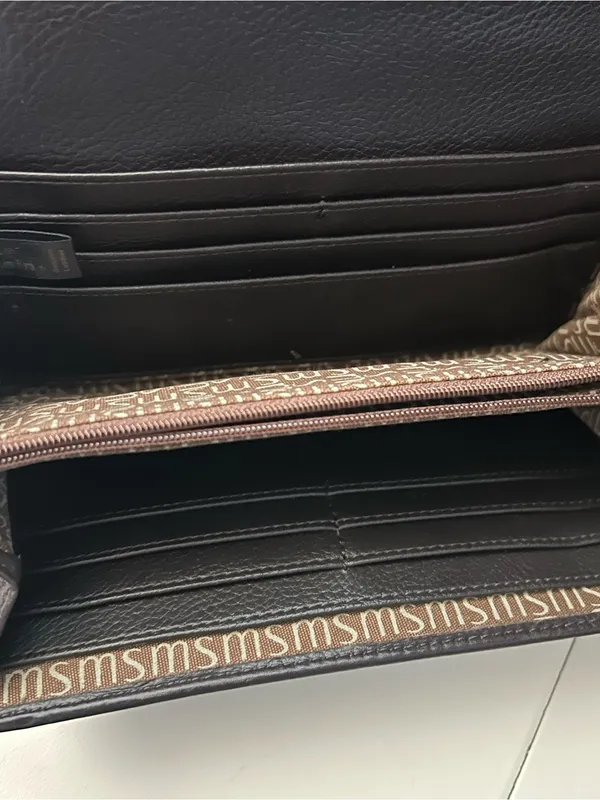 Stone Mountain Brown & Dark Brown Shoulder Clutch Bag - Image 9