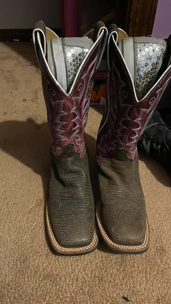 Justin Boots Cowgirl Boots - Image 3