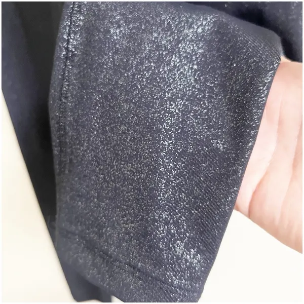 Beyond Yoga High Waisted Metallic Sparkle Leggings Black Women's Size Small - Image 3