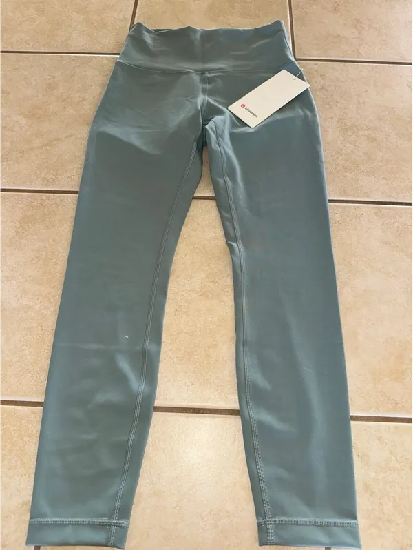 Lululemon Wunder Train High Rise 25” Misty Glade Size 6 NWT - Image 2
