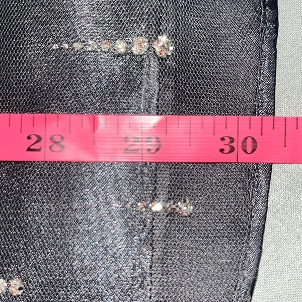 Hailey Logan‎ by Adrianna Papell Size 1/2 Mini Dress Gray Sparkle Strapless Prom - Image 12