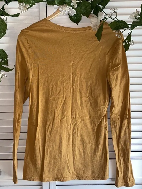 Dark Yellow Long Sleeve Shirt - Image 2