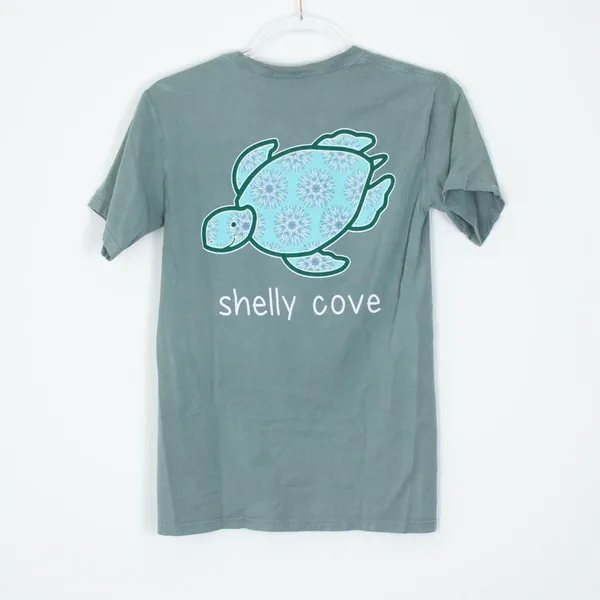 Shelly‎ Cove Short Sleeve Shirt Womens Size XS - Image 4