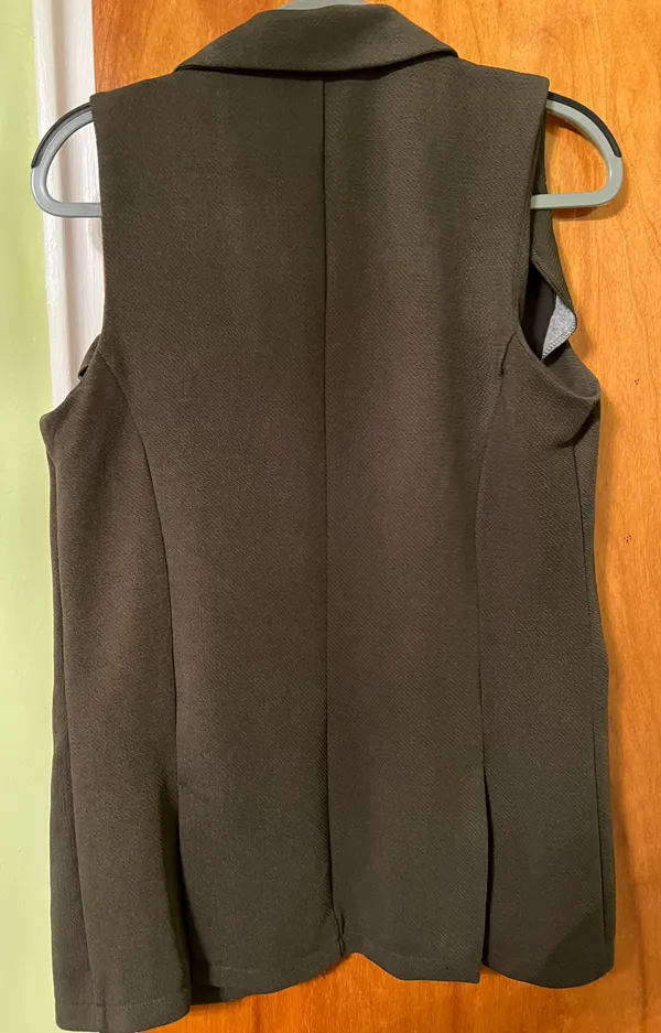 Say What? Sleeveless Cardigan - Image 3