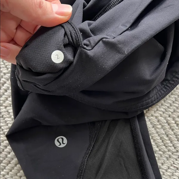 lululemon athletica Black Performance Leggings (Flawed) - Image 2