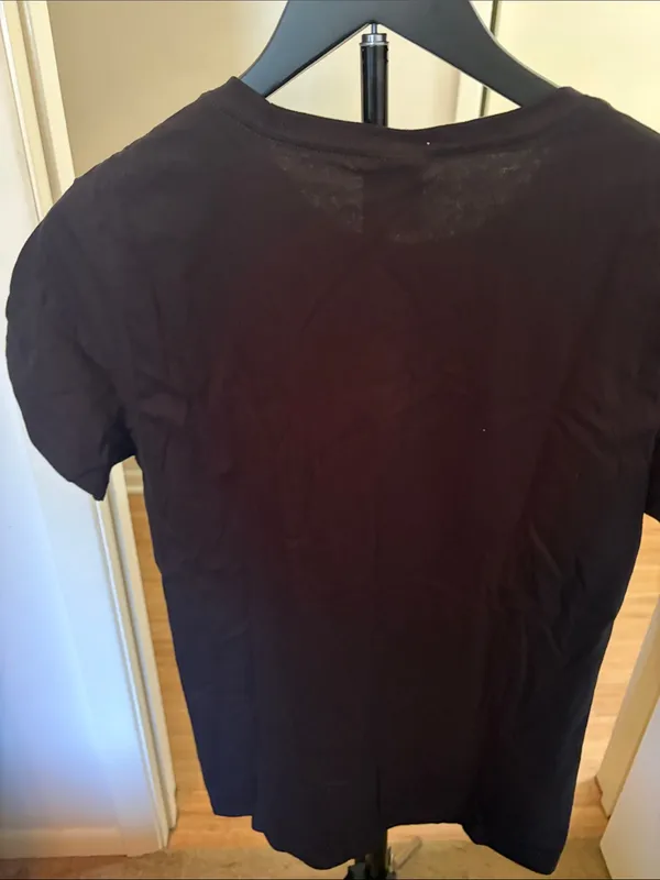 Black Graphic Tee with 'My Thirties' Skeleton Design - Image 5