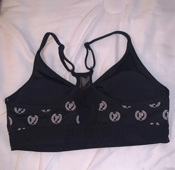 PINK Victoria’s Secret Black Sports Bra - Image 2