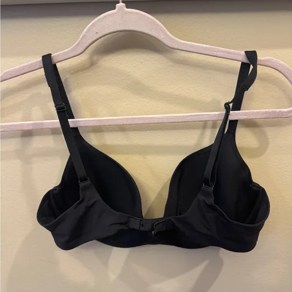 Victoria’s Secret ilex liner‎ Demi Black Bra Size 34C - Image 3