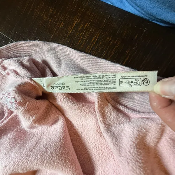 Free People Movement Sweatshirt Womens Medium Pink Oversized Raglan Pullover - Image 5