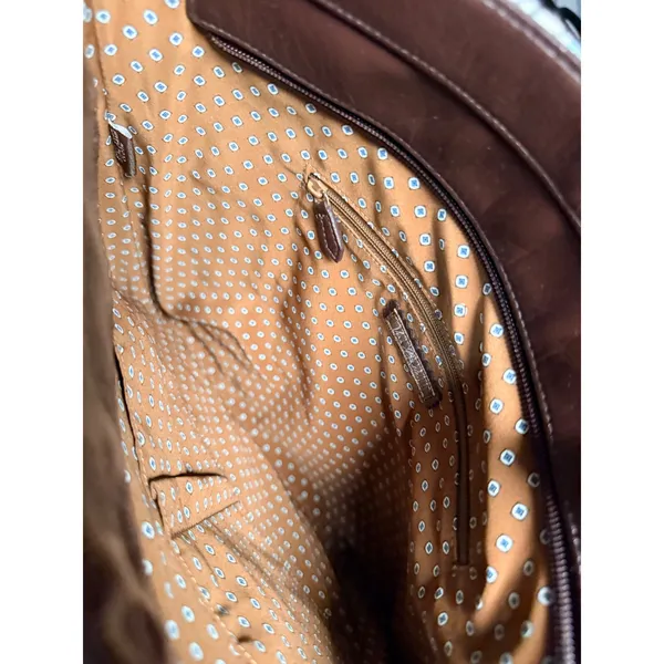 Vera Bradley Highland Plaid Quilted Tote Bag Multicolored Tartan Shoulder Bag - Image 5