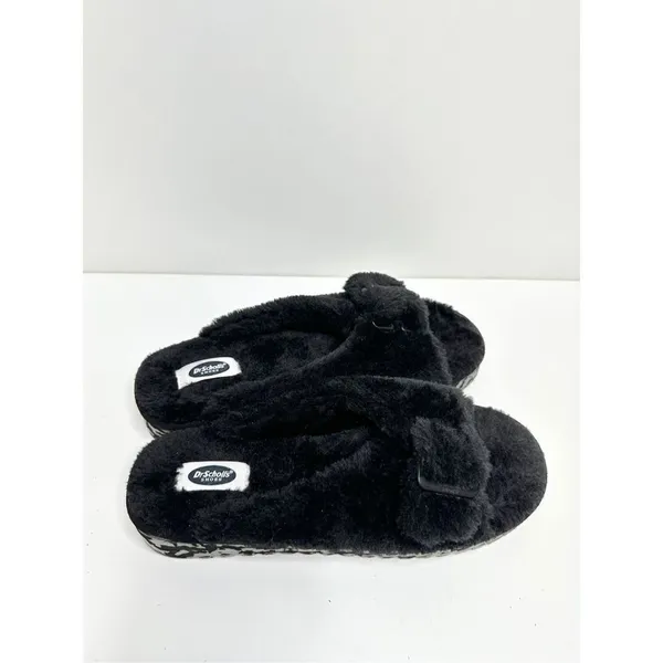 Dr.‎ Scholl’s Shoes Womens Size 7 Staycay Black Lounge Slippers NEW - Image 4