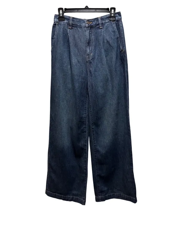 Madewell The Harlow Wide-Leg Jeans Airy Denim Edition Size 25 In Fieldale Wash - Image 4